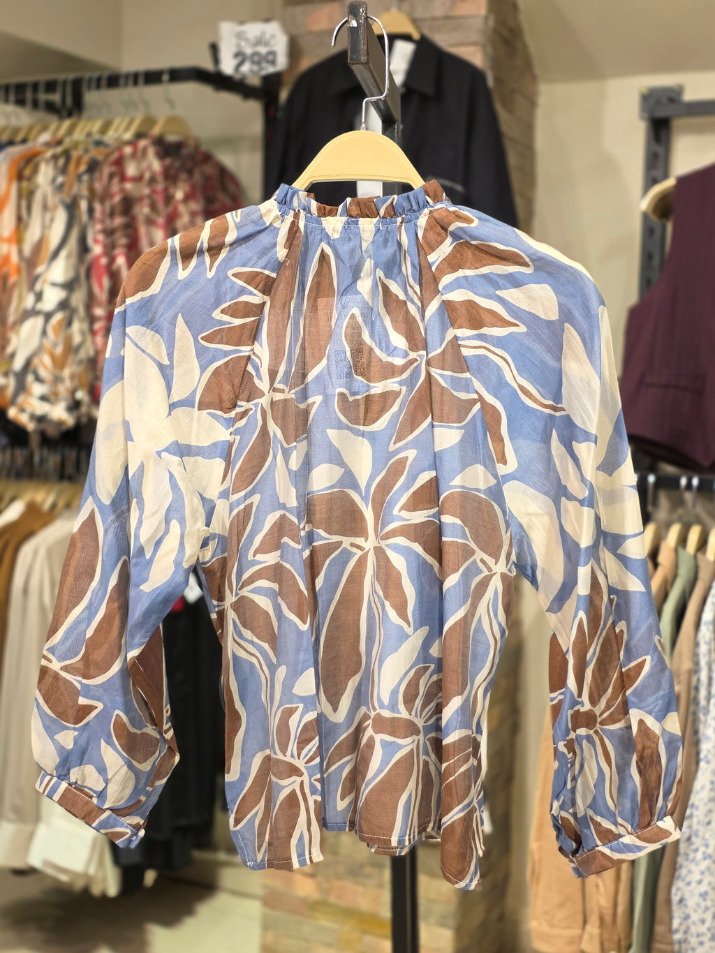 Flowered Blouse