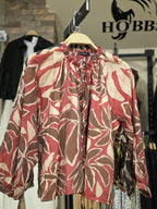 Flowered Blouse
